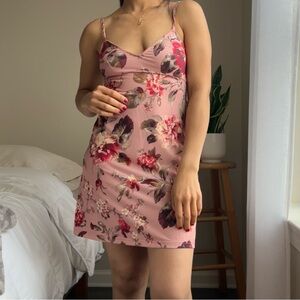 Zimmermann Cassia Floral Slip Dress in Musk Floral size 0